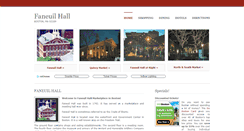 Desktop Screenshot of faneuilhall.com